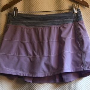 Lavender tennis skirt